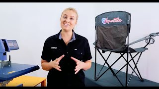 How to Heat Press a Folding Chair