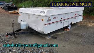 1UJAJ01G3W1FM0218 Jayco Eagle 1998