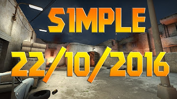 CS:GO: NaVi s1mple play FPL with pashabiceps 22/10/2016