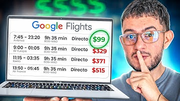 🔎 ¿Cómo Comprar VUELOS BARATOS? ✈️ (con Google Flights)