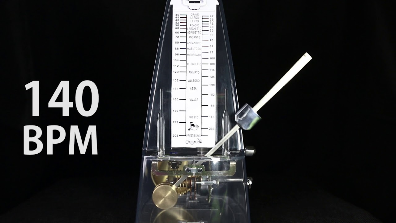Metronome 140 BPM YouTube