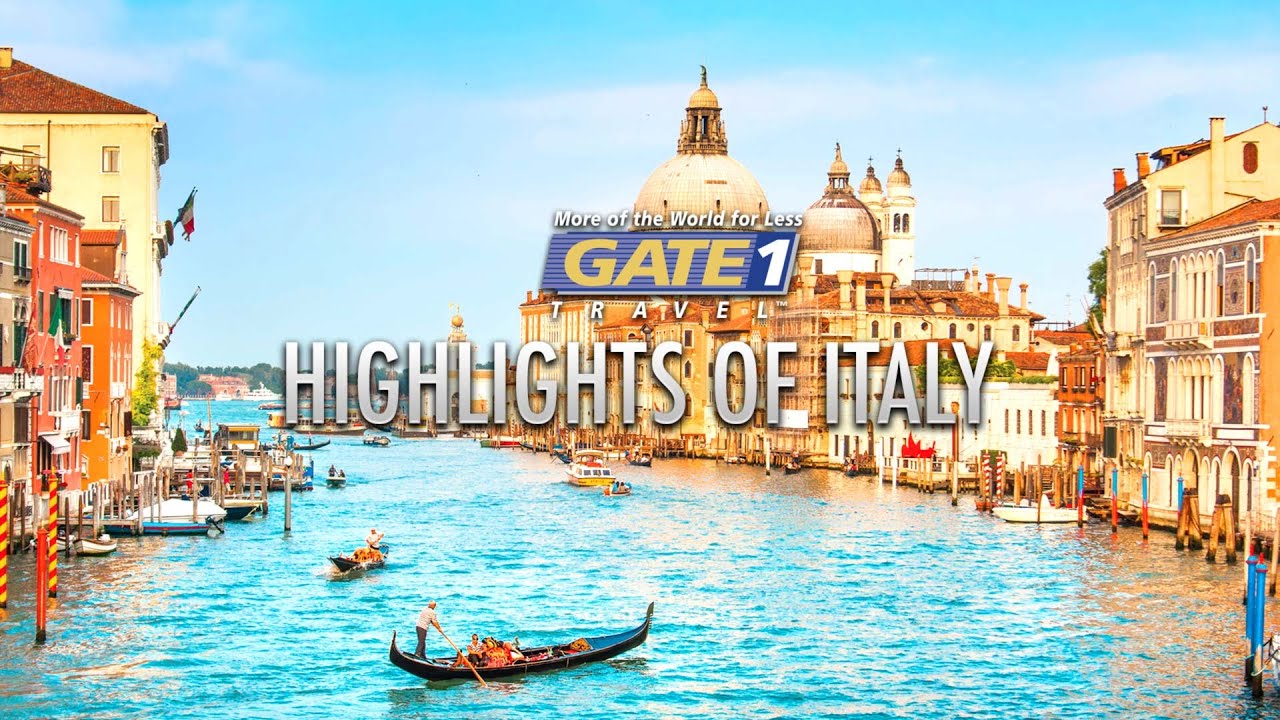 gate 1 travel italy tours