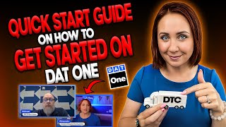 DAT One for Carrier , guide on how to get started on DAT One. #datpower #dat #datone #dispatcher