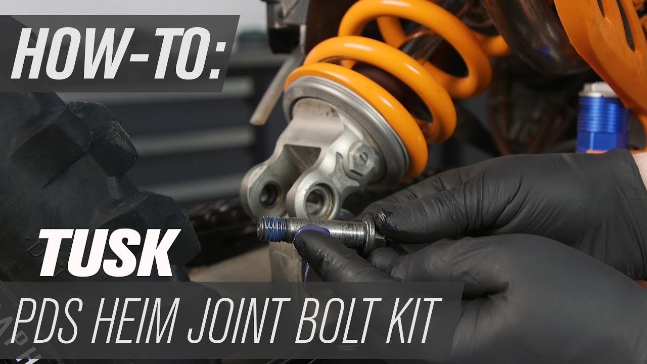 How To Install The Tusk PDS Shock Heim Joint Bolt Kit YouTube