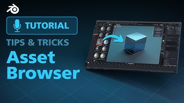 How to use the Asset Browser in Blender 3.0 | Full Tutorial | LucidManStudio