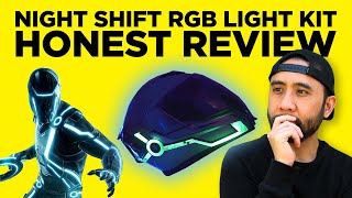 Lightmode Night Shift Rgb Led Kit For Helmets Unboxing Full Review Runplayback