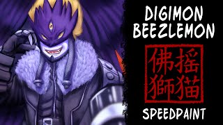 Speedpaint - Beezlemon Digimon