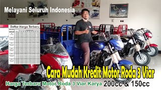 Kredit Motor Roda 3 Viar Karya DP rendah Syarat Mudah