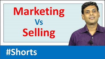 Marketing vs Selling I Difference between Marketing and Sales I #Shorts I Dr. Vijay Prakash Anand