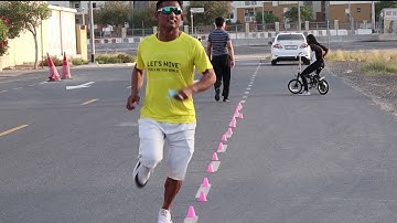 How to Roller Skate for beginners #simpleslalom #slalom #stayfit