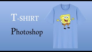 T SHIRT WHITH PHOTOSHOP عمل قالب لقميص مطبوع بواسطة الفوطوشوب