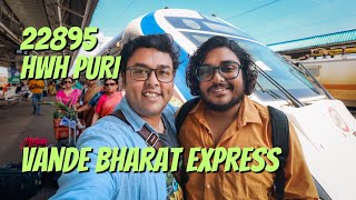 Vande Bharat Train 22895 | Howrah to Puri | Executive Class | Train Vlog