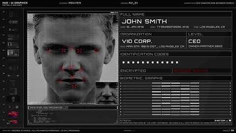 HUD - UI Graphics for FILM, TV and GAMES - videohive - After Effects Template