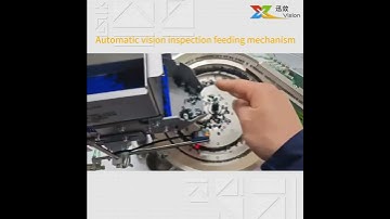 Automatic vision inspection feeding mechanism #machinevision #ccdinspection #smartmanufacturing #aoi
