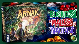 Las Ruinas Perdidas de Arnak: Una partida no es suficiente⛺ | Los Nautas🚀