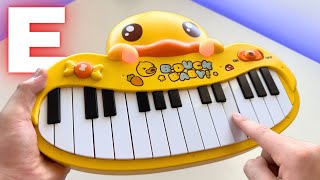 RUSH E but played on the duck piano