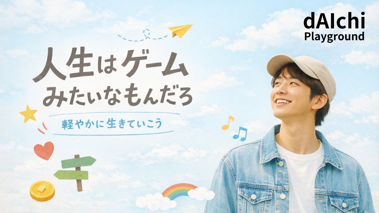人生ゲーム / dAIchi playground（music label） - 人生はやり直せる