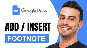 How To Add & Insert A Footnote In Google Docs | Tutorial (2025)