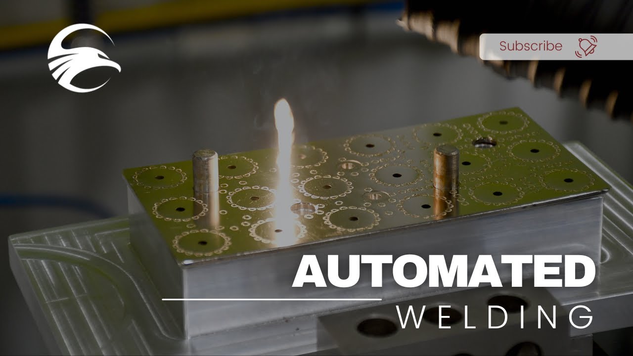 Automated Battery Laser Welding - YouTube