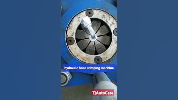 hydraulic hose crimping machine #car #hydraulic #hoses #mechanic #automobile #shorts TjAutoCare