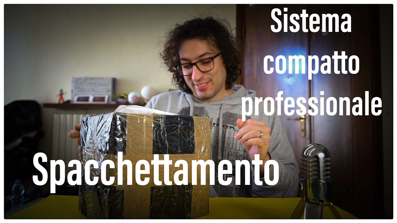 Spacchetto il corredo mirrorless professionale PIU' PICCOLO!