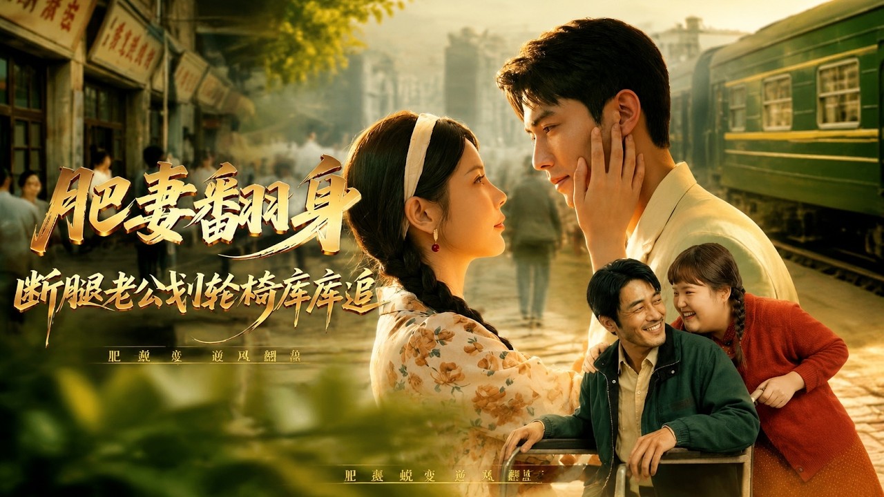 【高清全集】《肥妻翻身：断腿老公划轮椅库库追》 #逆袭 #爱情 #甜宠 #反转 #热门短剧 #drama #爽剧 #電影 #精彩影视 #AI短剧