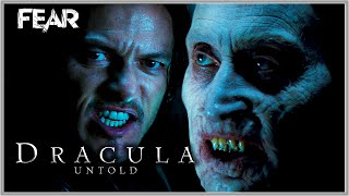 Dracula Meets The Master Vampire Dracula Untold 2014 Fear