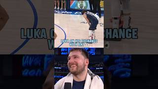 Luka "can't say" what he told Anthony Edwards at the end of Game 3 🤔