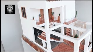 How To Make Mi̇ni̇ature Apartment Mi̇nyatür Apartman Yapimi Mini İnşaat