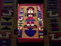 re-Columbian Tumi Textile Wall Art – Inca Inspired Andean Tapestry with Sacred Ceremonial Symbol