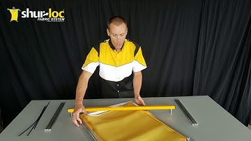 How To Stretch The Endurance Panel On The E-Z Frame