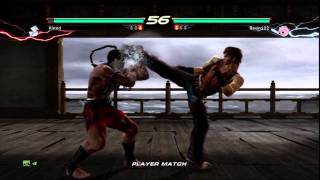 Tekken 6 Online Player Match Kirred (Bruce) vs Revin122 (Hwoarang)