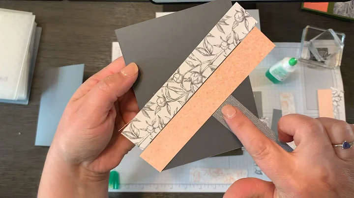 Using Paper Scraps & A Faux Quilting Technique - P...
