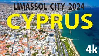 Limassol City 2024 , Cyprus 4K By Drone