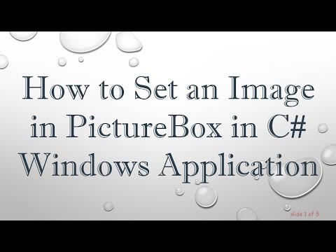 How to Set an Image in PictureBox in C# Windows Application