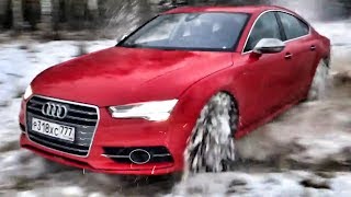 8 Миллионов ЗА AUDI S7?! Тест-драйв 450-сильного лифтбека от Ауди вместе с батей!