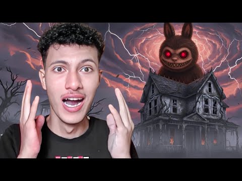 تحدي 10 دقايق في البيت المهجورة ظهور لابوبو الشرير