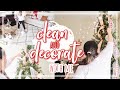 CHRISTMAS clean &amp; DECORATE WITH ME! 🎄 CHRISTMAS TREE DECORATING + TIPS | KARLA&#39;S SWEET LIFE