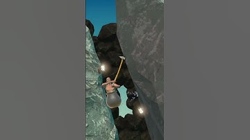 #gettingoverit cave part #shorts #shortvideo #shortsfeed #minecraft