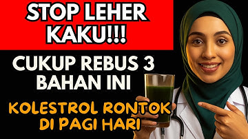 Rebusan Ajaib Penurun Kolesterol dan Asam Urat Paling Cepat! Cuma Butuh 3 Bahan di Dapur