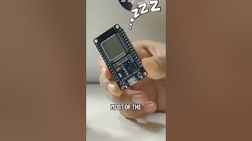 Can your ESP32 really run for MONTHS on a tiny battery? #robocraze #esp32 #stem #sleepmode