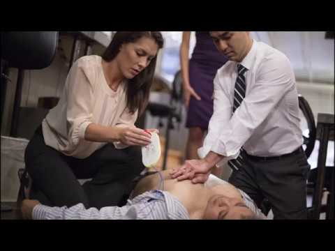 Philips HeartStart OnSite AED set up and maintenance defibrillator video