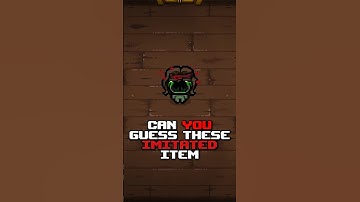 Can YOU Guess these IMITATED items From The Binding of Isaac Repentance?