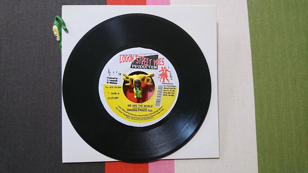 レゲエ SINGING PRINCE - WE ARE THE WORLD 3枚 レゲエ SINGING PRINCE - WE ARE THE WORLD 3枚 Reggae Singing