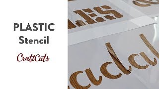 PLASTIC STENCILS - Product Video | Craftcuts.com