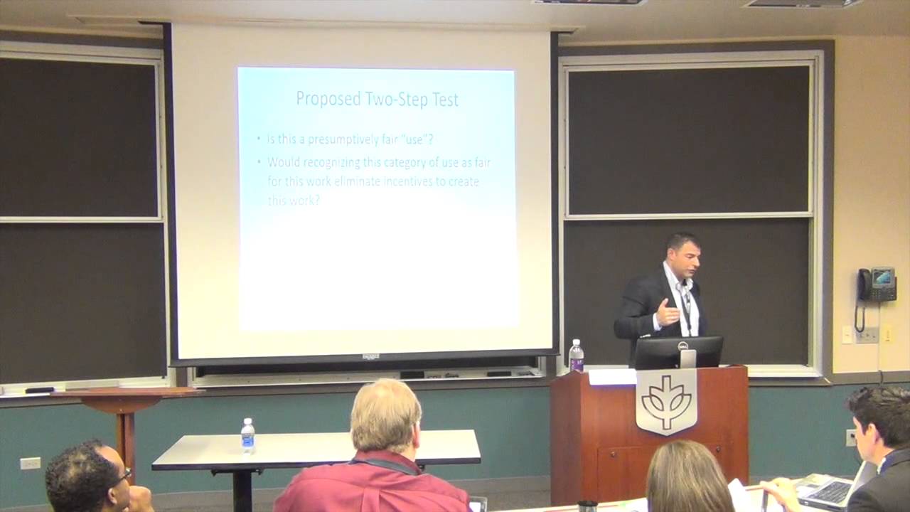 IPSC 2015 – Abraham Bell – “The Dual-Grant Theory of Fair Use”