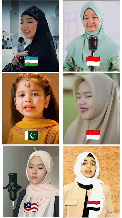 Rahmatun Lil' Alameen | cover by :- indonesia, turkey, yemen, India | #islam #islamicaayat2.0#fyp(2)