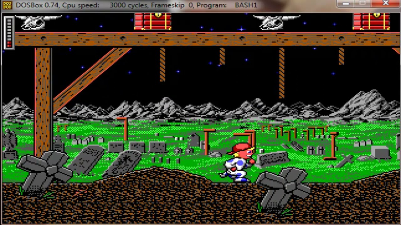 Let's play Monster Bash (1993, DOS)