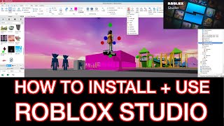 Roblox Studio Download for PC/Mac and Install for Games Creation