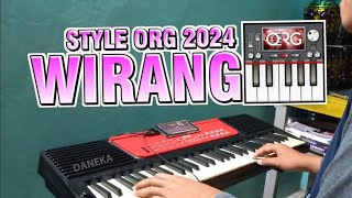 STYLE WIRANG ORG 2024 : MODEL NGUK JAIPONG JEPARA (GRATIS)
